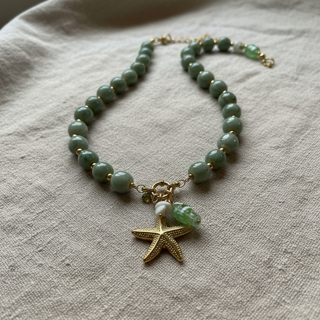 Focus collier vert