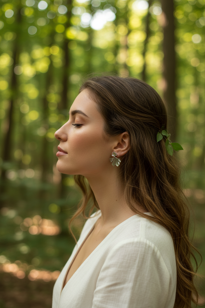 Boucles Ginkgo – Très petites