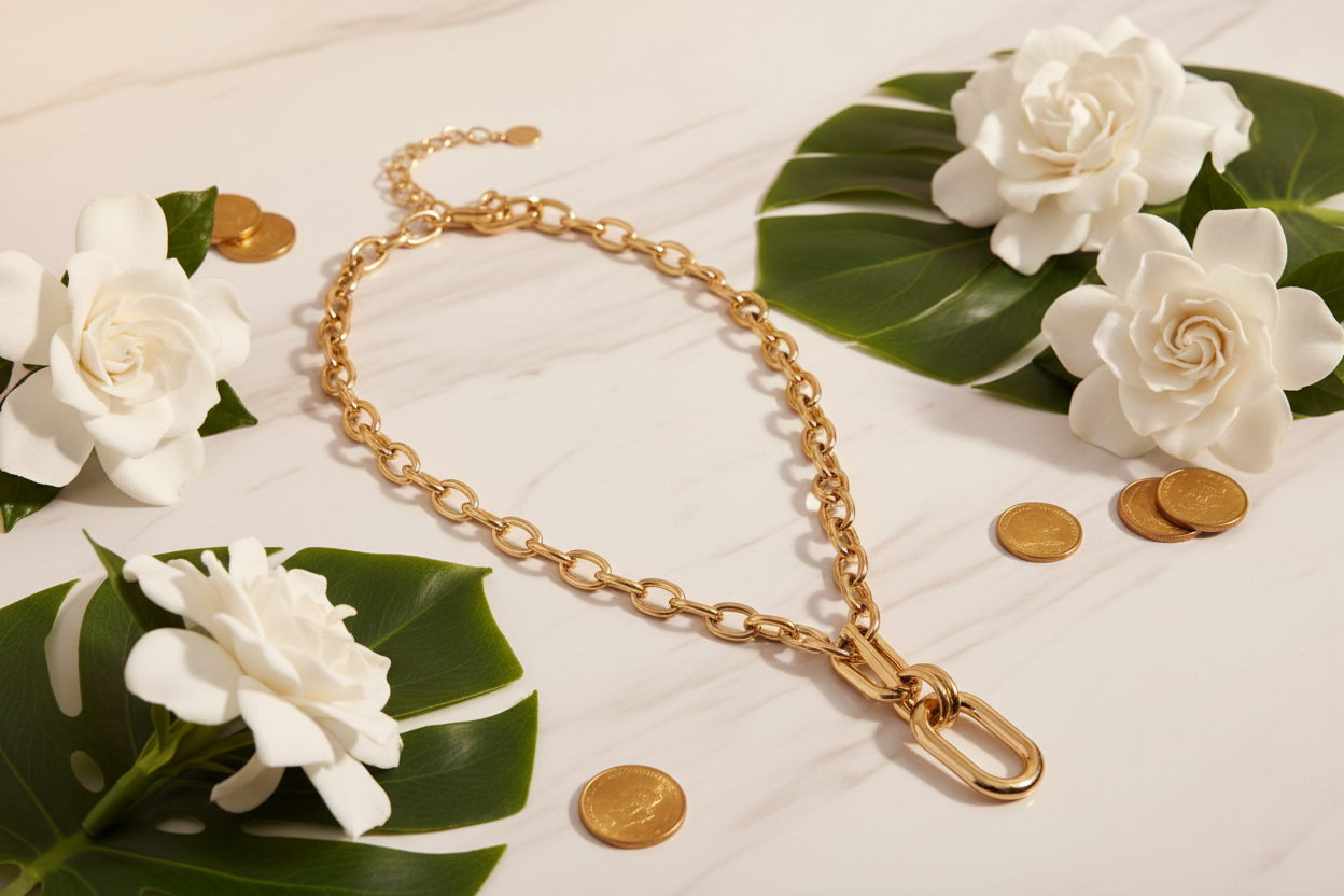 Collier or nouvelle mise en scène