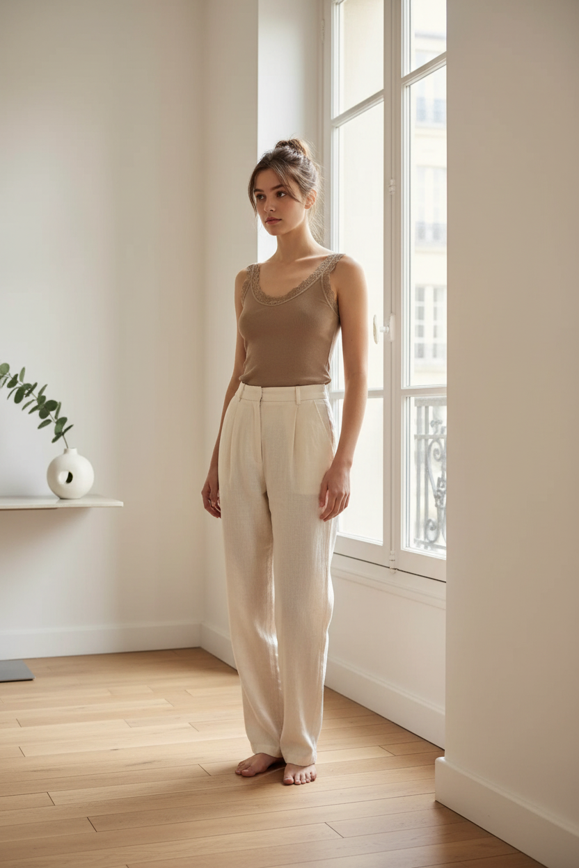 Débardeur Taupe
